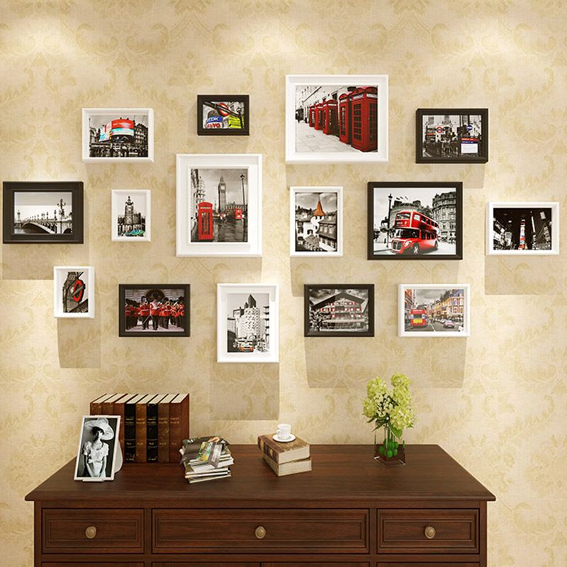 2019 Cityscape Photo Frame Wall Hanging European Home Decor