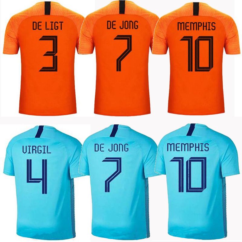 camiseta seleccion holanda 2019