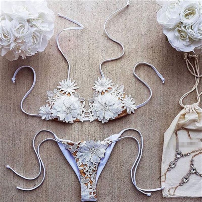 flower bikini set