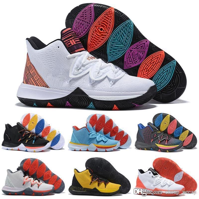 Sepatu Sneakers Sport Lace Up Model Nike Kyrie 5 Shopee