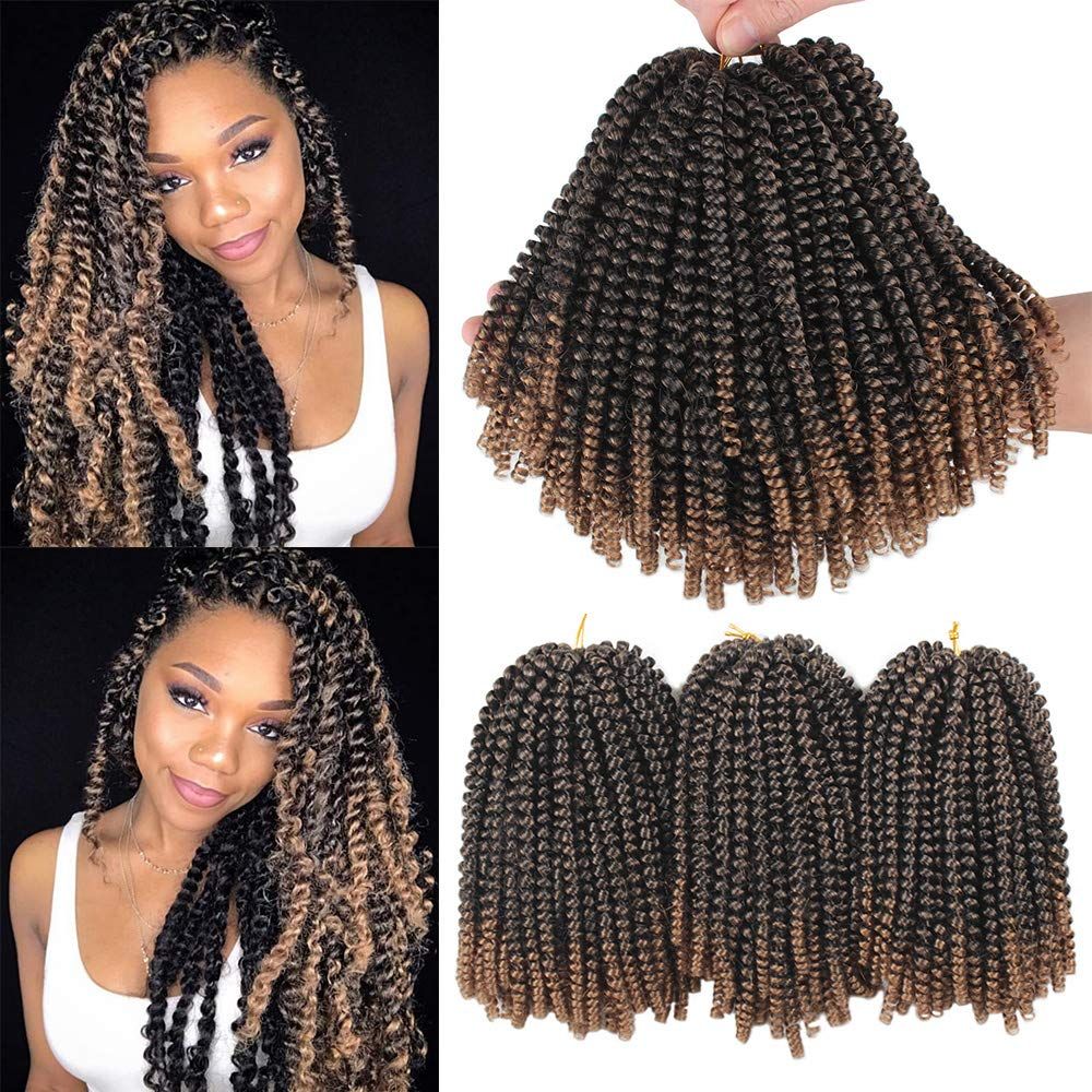 2019 Spring Twist Braiding Style Fluffy Twist Hair Bomb Twist Hair