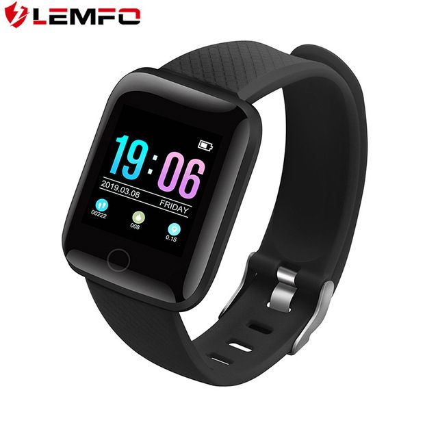 black smart watch mens