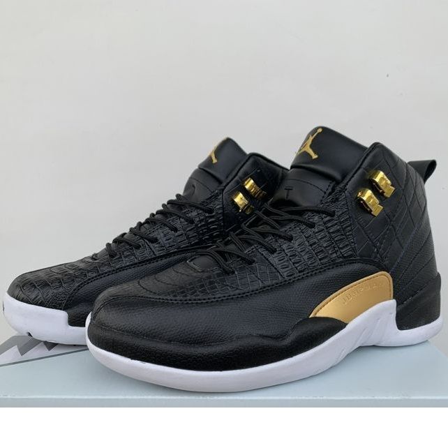 black and gold 12s