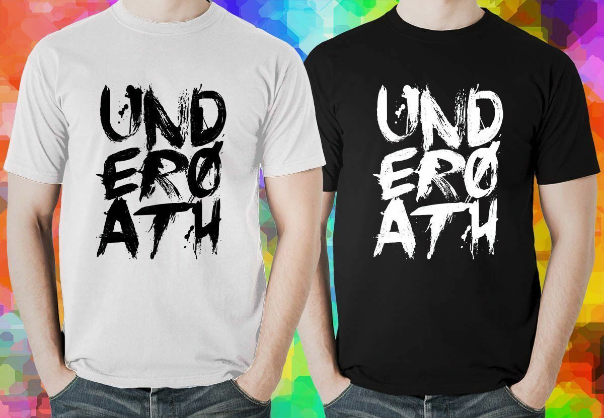 Underoath Name Logos Black Leather Belt New Official Band Merch