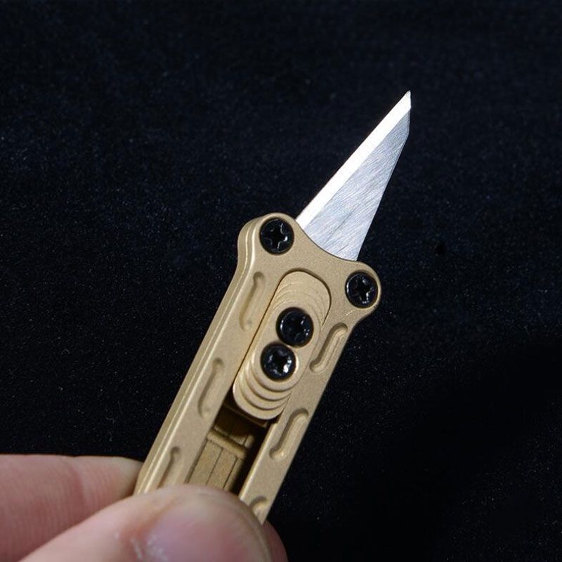 Mini Utility Knife Keychain