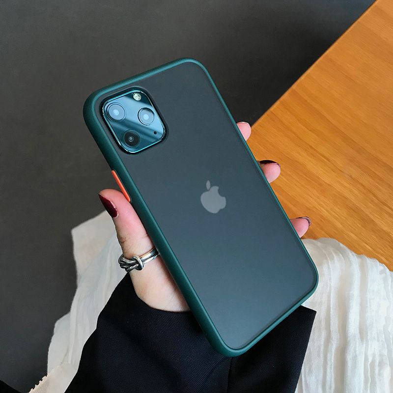 Midnight Green Phone Case For Iphonephone 11 Pro X Xr Xs Max 7 8 Plus Luxury Contrast Color Matte Hard Pc For Iphonephone X 11 Case From Test00a 2 59 Dhgate Israel