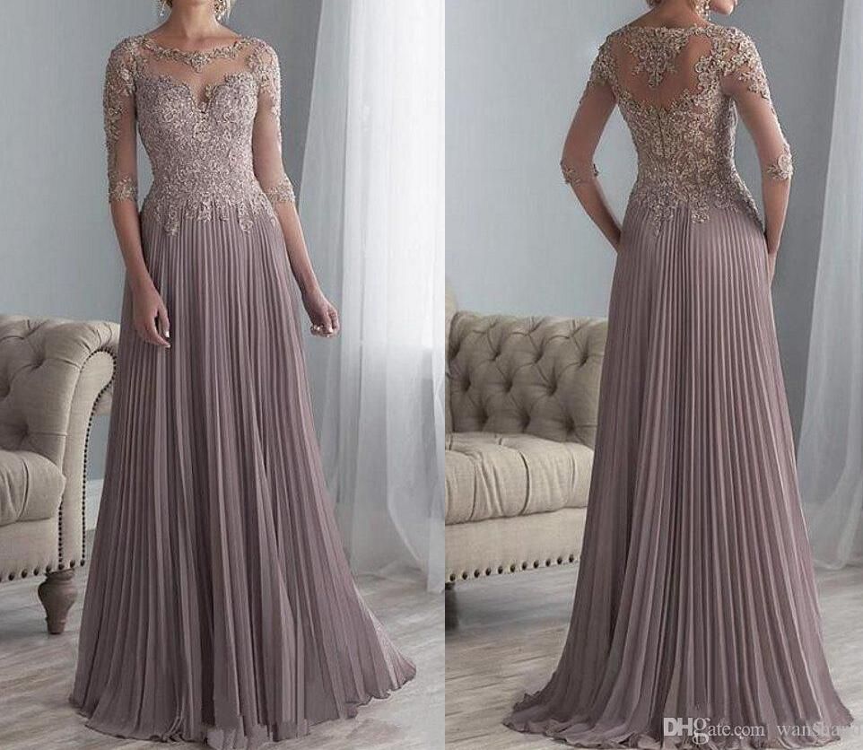 modest mother of the bride gowns