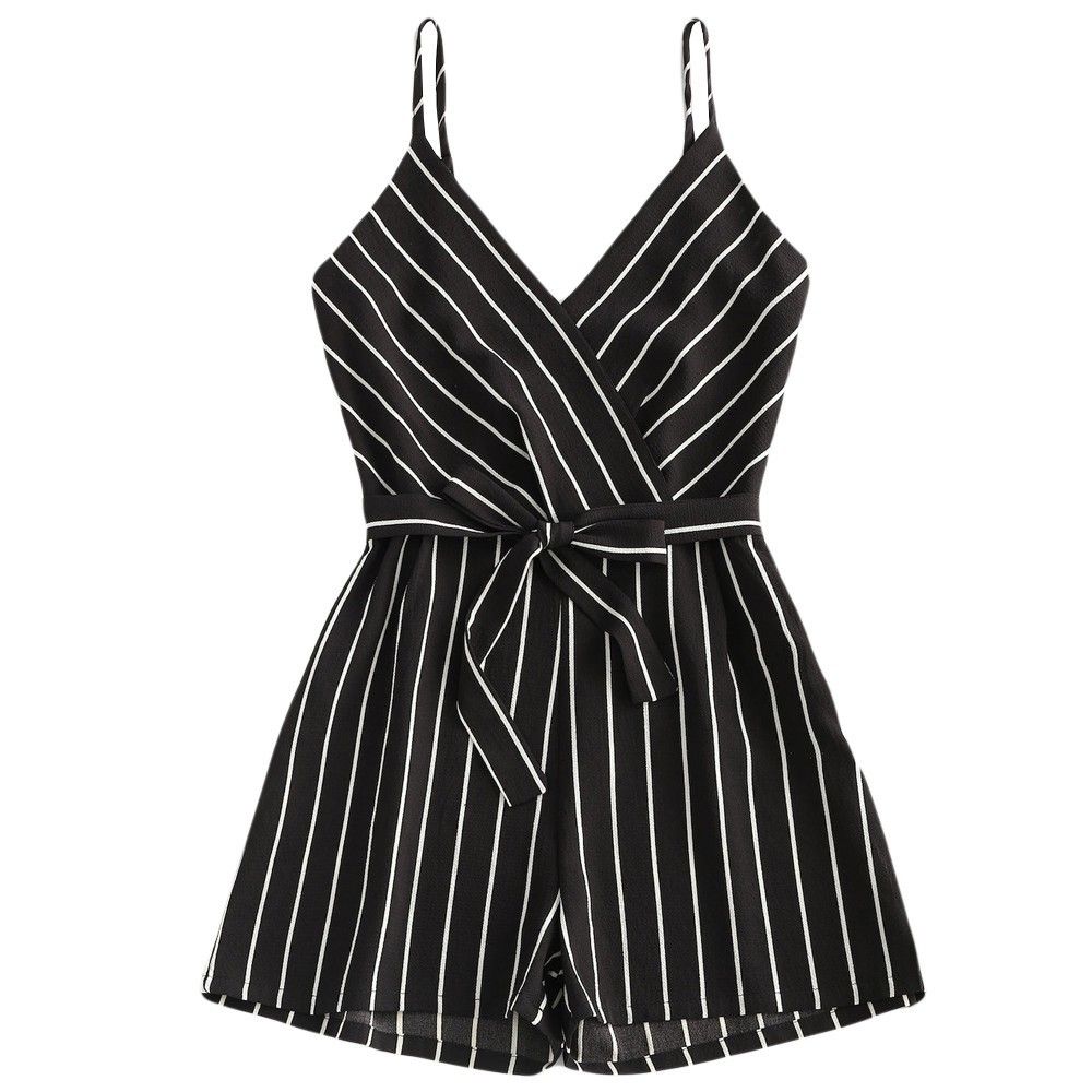 black short playsuit