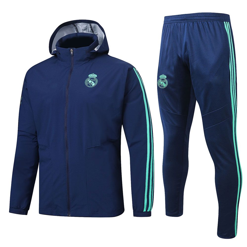 real madrid windbreaker