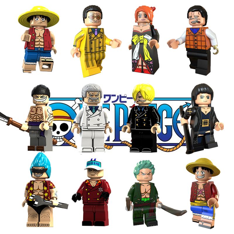 Luffy Sanji Robin Zoro Nami One Piece Anime Sea Adventure Building Blocks Bricks Figures Compatible Kids Toys Thelego Legocity From Colourtoys 9 05 Dhgate Com