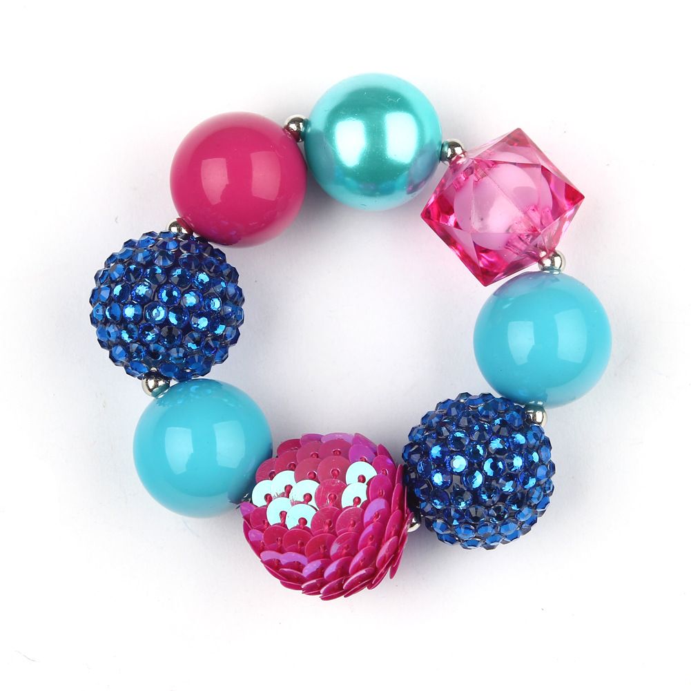 Girls Diy Chunky Beaded Bracelets 