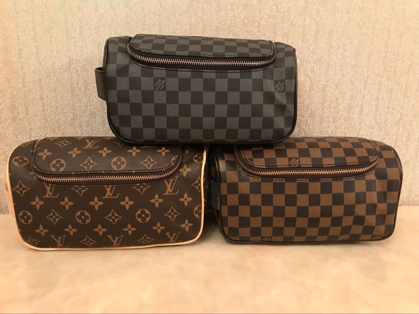 166 LOUIS VUITTON tuvalet Çantası Moda Kadın Çantası Büyük