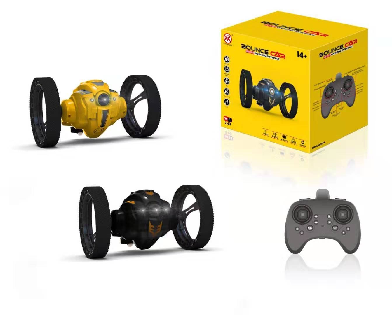 remote control jumping car