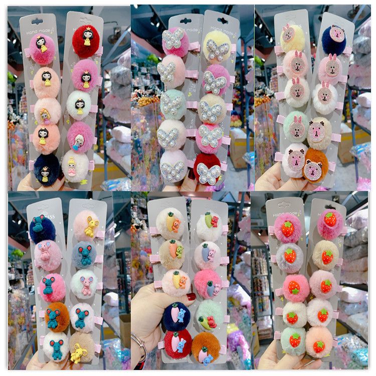 ball barrettes