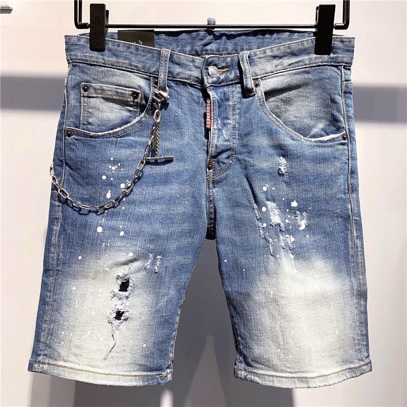 distressed jeans shorts mens