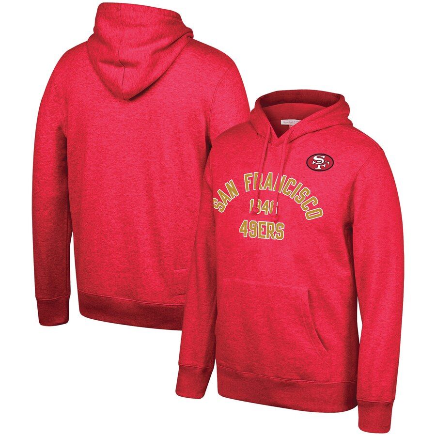 49ers faithful moletom com capuz nike