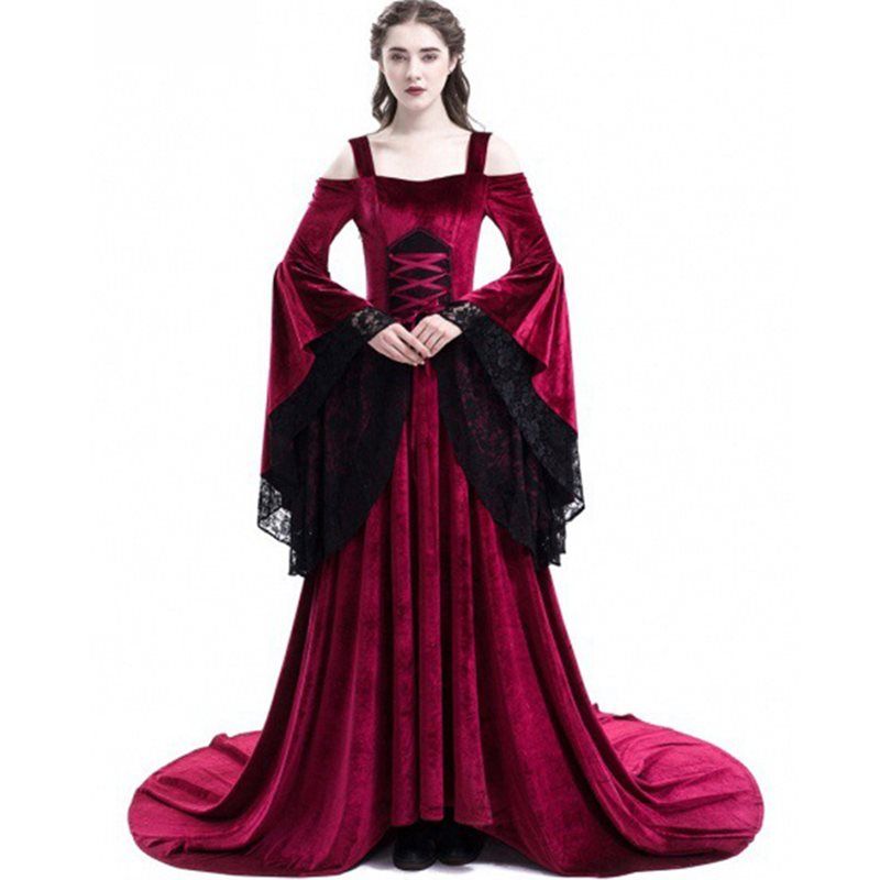 victorian velvet dress