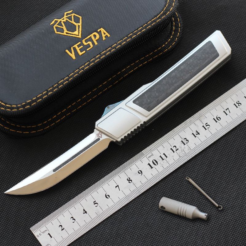 High Quality Vespa Ripper Double Edge Knife M390 Blade Carbon Fiber Handle Tactical Tool Outdoor Hunting Camping Survival Knives Pocket Edc From Automaticknives 143 46 Dhgate Com High Quality Vespa Ripper Double Edge Knife M390 Blade Carbon Fiber Handle Tactical Tool Outdoor Hunting Camping Survival Knives Pocket Edc From Automaticknives 143 46 Dhgate Com