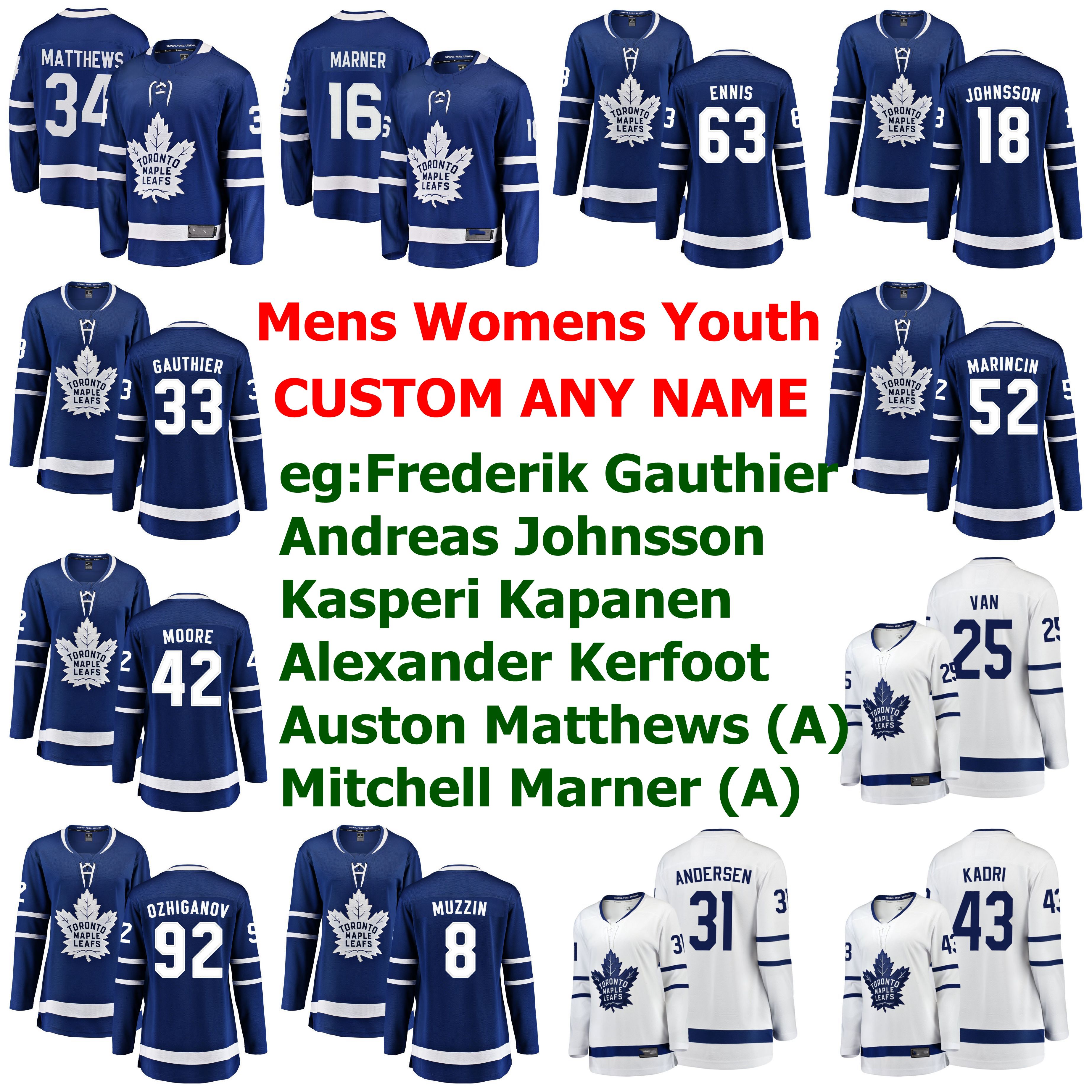 leafs jersey womens