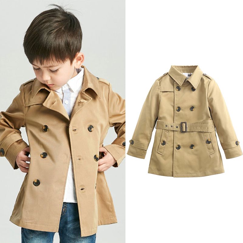 infant trench coat girl