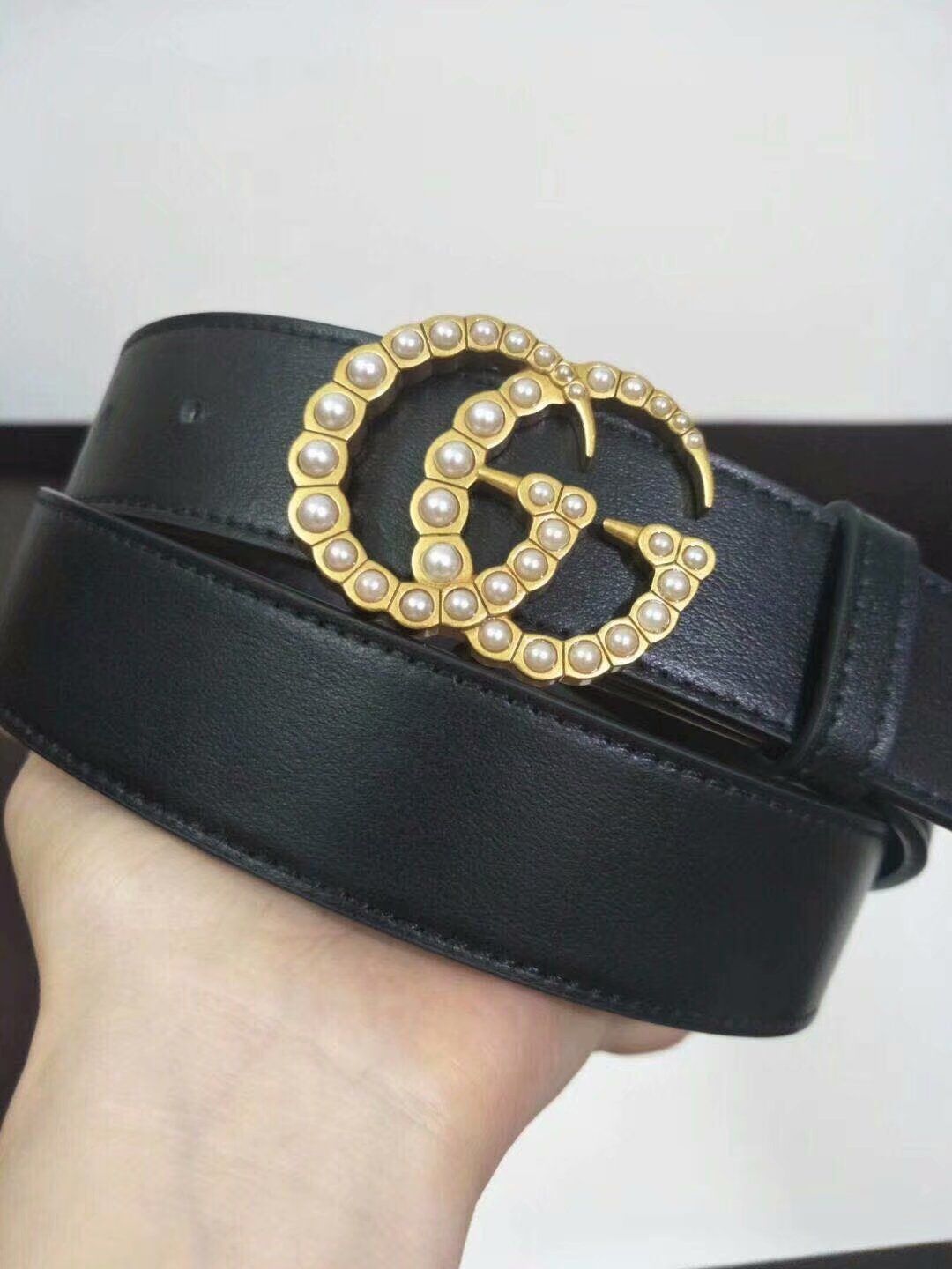 gucci belt with red stones