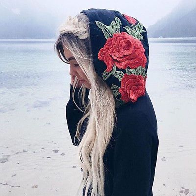rose hoodie women's