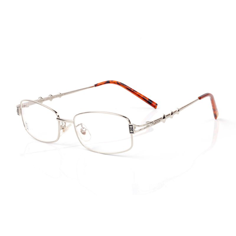 clear frame glasses designer