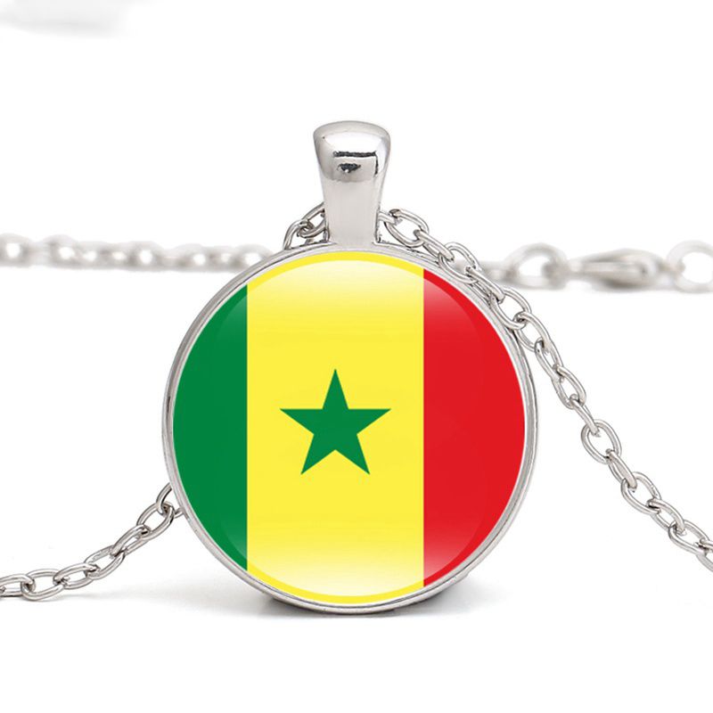Acquista Collana Con Ciondolo Bandiera Senegal Africa Occidentale Paese Bandiere Nazionali Sierra Leone Costa Davorio Amo I Gioielli Delle Donne Della Citta Natale A 0 7 Dal Cc Jewelry Hh Dhgate Com