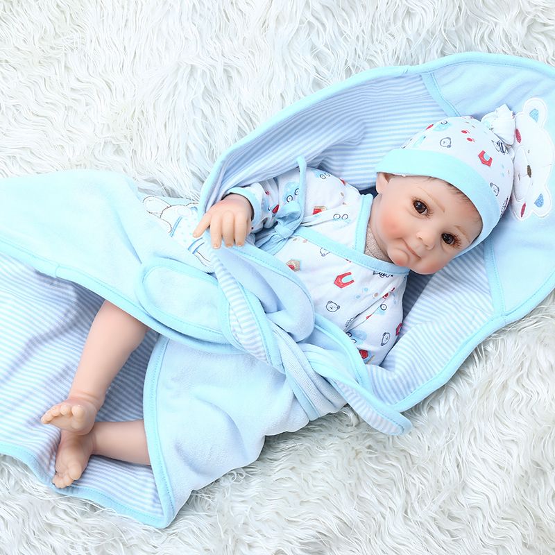 Acheter Nouveau 49cm Tres Mignon Bebe Reborn Garcon Poupee En Robe Bleue Avec Une Touche Garcon Nouveau Ne Couverture Douce Ponderee Corps De Poupee Douce De 71 13 Du Lisa012 Fr Dhgate Com Acheter Nouveau 49cm Tres Mignon Bebe Reborn Garcon Poupee En Robe Bleue Avec Une Touche Garcon Nouveau Ne Couverture Douce Ponderee Corps De Poupee Douce De 71 13 Du Lisa012 Fr Dhgate Com