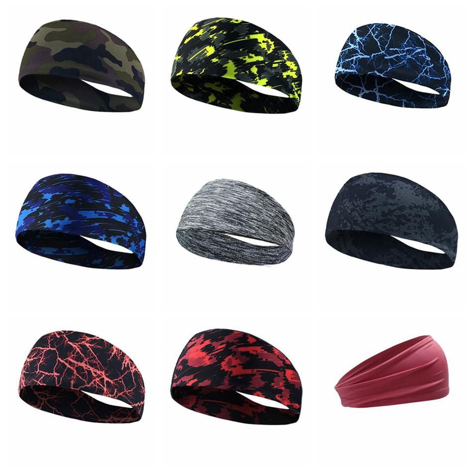 2020 Breathable Camo Outdoor Headband Fitness Headwear Headscarf Sport
