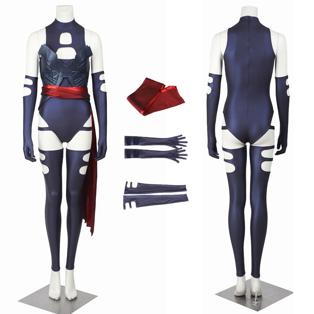 Psylocke Costume X Men Apocalypse Cosplay Elizabeth Braddock