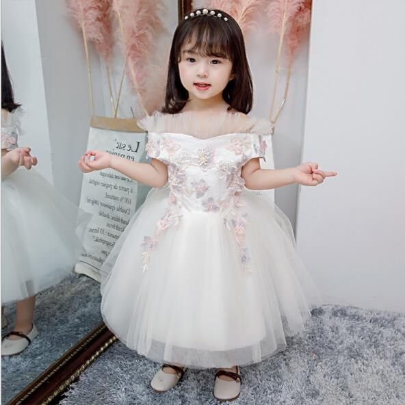 2020 2019 New Baby Frock Toddler Party 