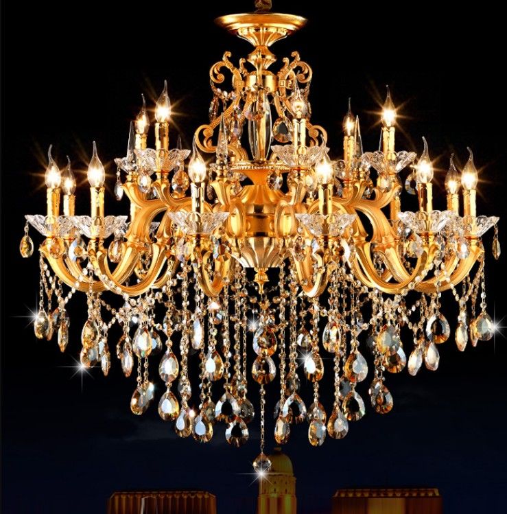 Bulk Gold Chandelier Classic Led Crystal Chandeliers Ceiling Living Room Lighting Modern Fixture Llfa From Nimiled 1 008 67 Dhgate Com Bulk Gold Chandelier Classic Led, Vintage Chandelier Crystal Pendant Light Fixture D1