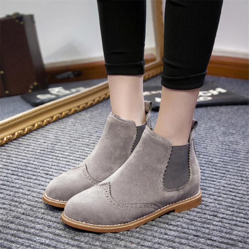 flat ladies ankle boots