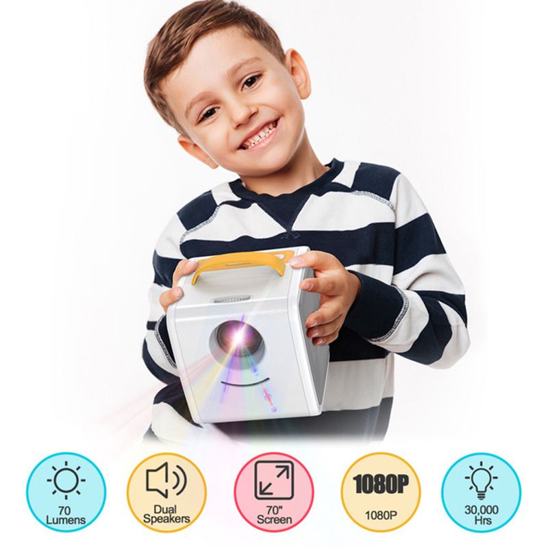 Extranjero diario Ambos Q2 Del Mini Proyector Portátil De 700 Lúmenes Niños Educación Cabrito Del Regalo De Padres E Hijos 1080P HDMI Del Proyector LED TV De Cine En Casa Beamer Con El Altavoz De Extranjero diario Ambos Q2 Del Mini Proyector Portátil De 700 Lúmenes Niños Educación Cabrito Del Regalo De Padres E Hijos 1080P HDMI Del Proyector LED TV De Cine En Casa Beamer Con El Altavoz De