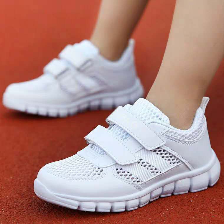 In Summer Childrens White Sports Shoes Girls White Shoes