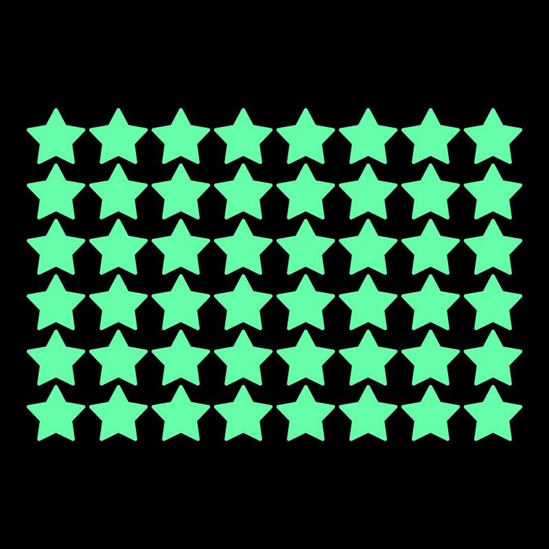 Glow In The Dark Stars Stickers Wall Decoration Luminous Sticker