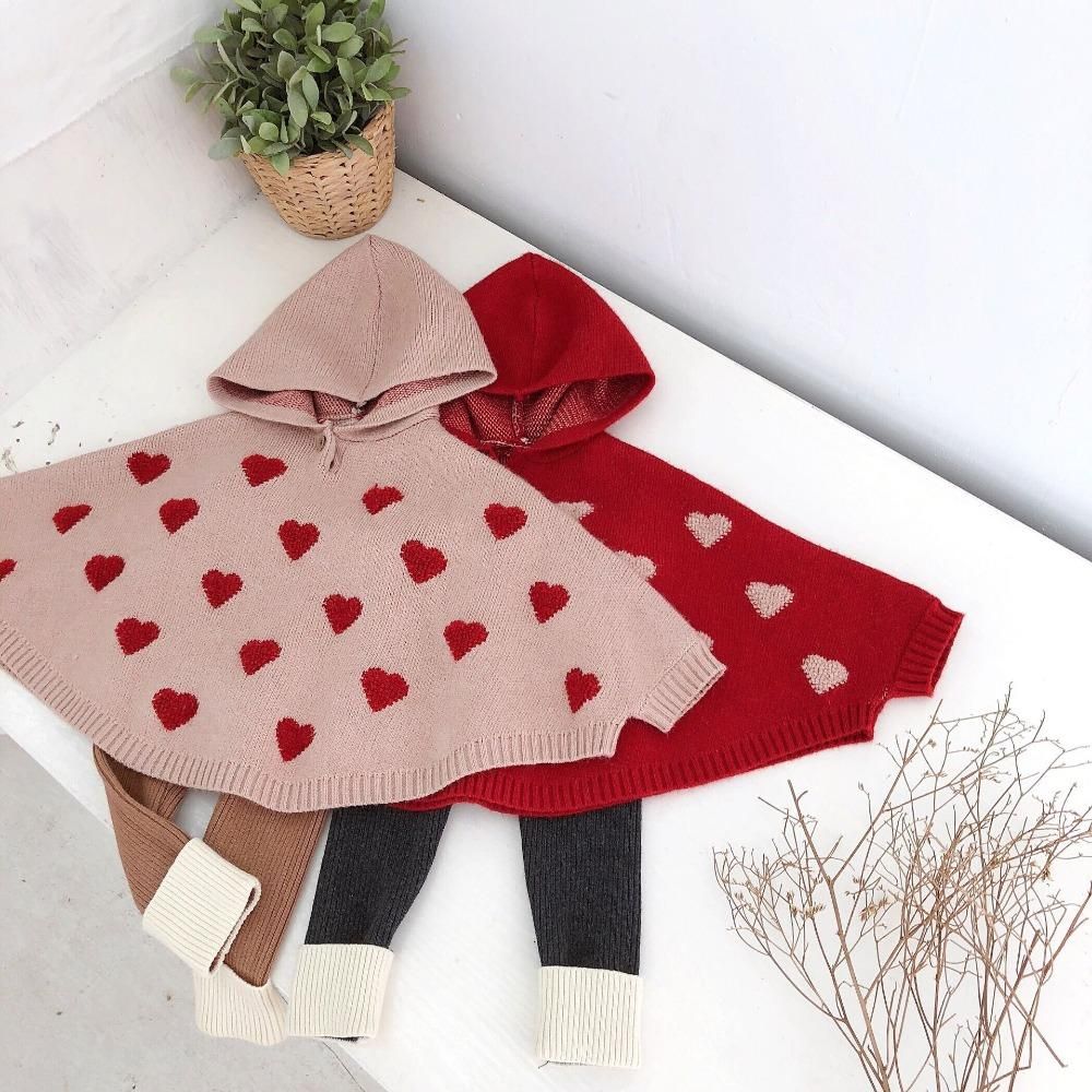 baby girl poncho sweater
