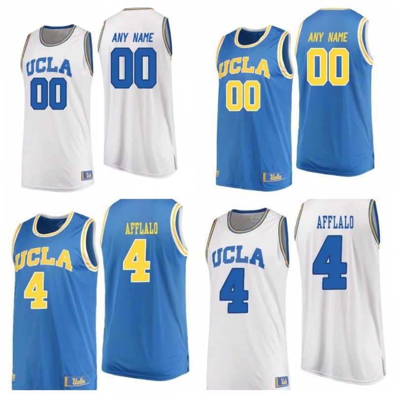 2020 Custom UCLA Bruins College Basketball 0 Russell Westbrook 2 Lonzo