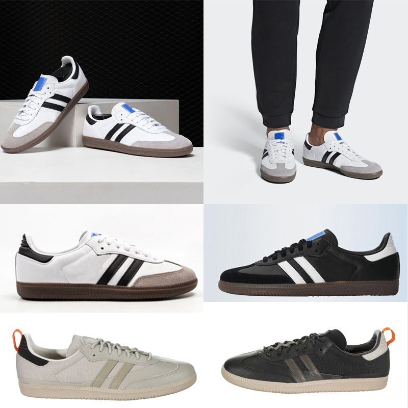 Compre 2020 Nuevos Originales Arriba Retro Adidas Samba OG Mujeres De Los  Hombres Respirable Cómodo Negro Blanco Zapatillas De Deporte Azules Bajos  Zapatos Casuales 12345 A 39,78 € Del Supremeugg | DHgate.Com