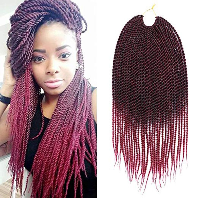 2019 24 Inch 32 Strands 100 Gram Pack Senegalese Twist Hair