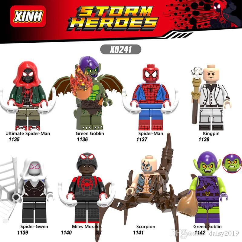 juguete duende verde spiderman