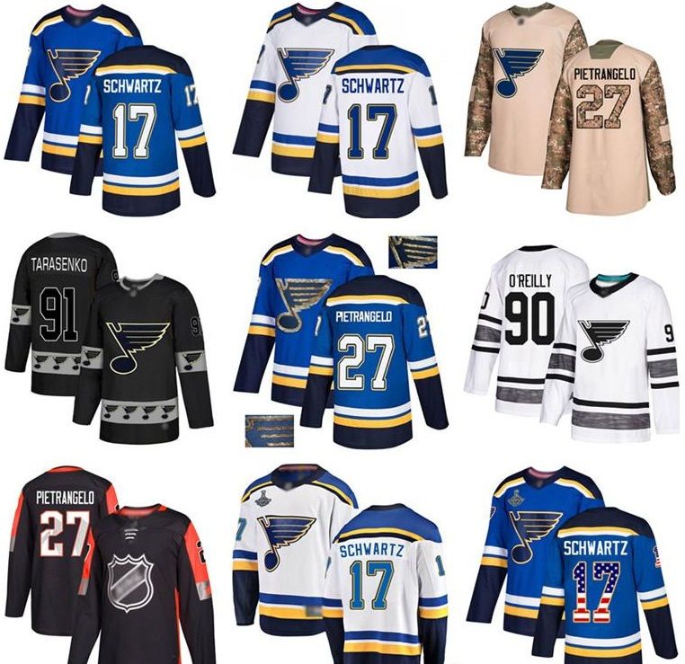 custom blues jersey