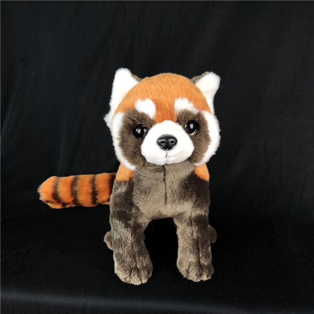 realistic red panda stuffed animal