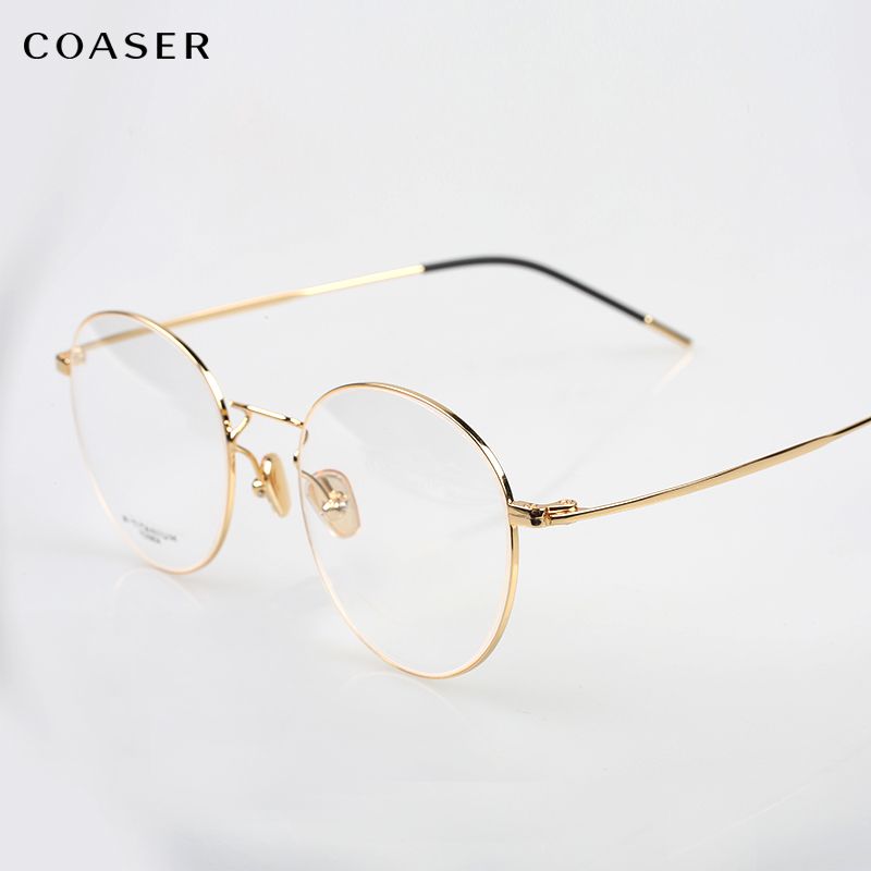 Montature Occhiali In Titanio Montature Trasparenti Rotonde Trasparenti Montature  Occhiali Da Vista Uomo Donna Occhiali Da Vista Ottici Vista Miopia Da 80,22  € | DHgate Italy