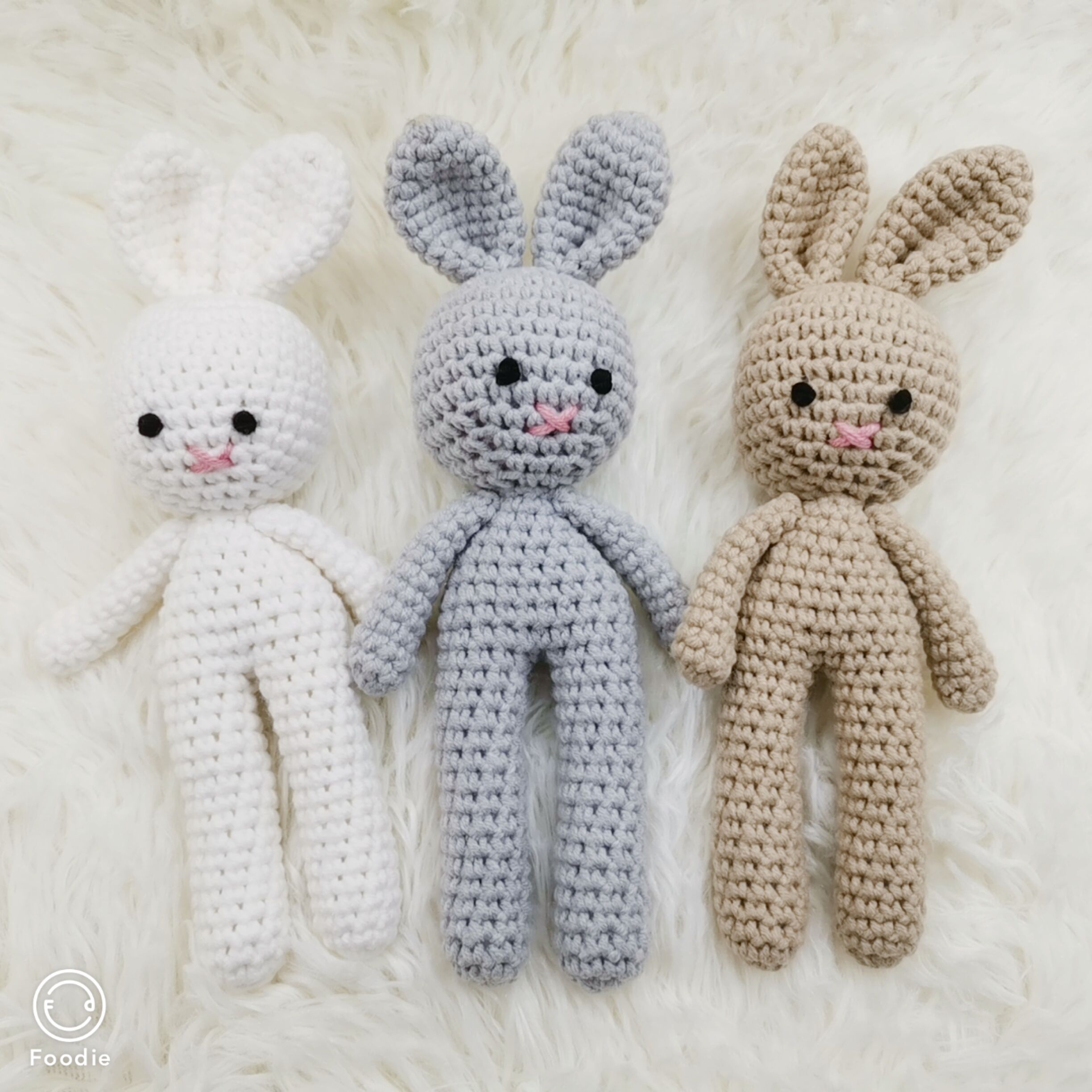crochet bunny doll