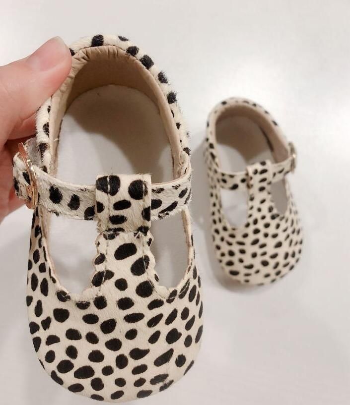 baby leopard moccasins