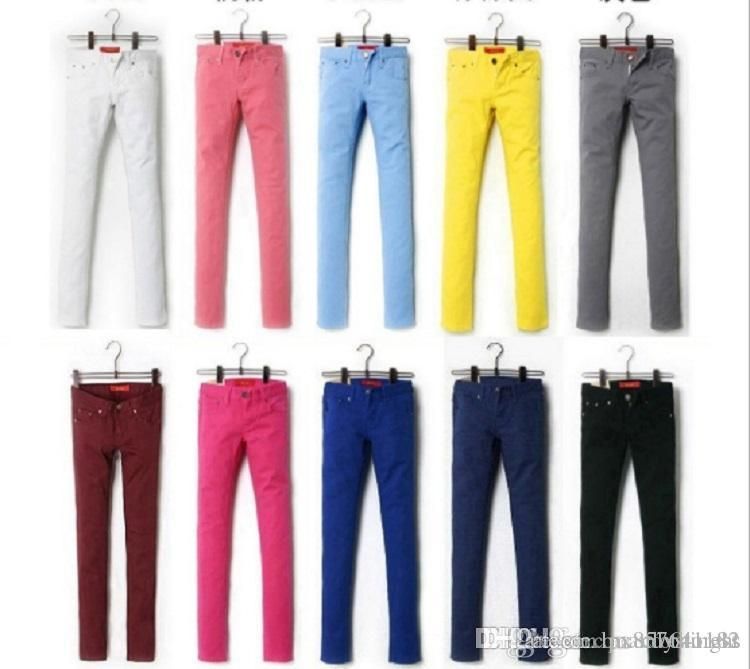 womens jeans with elastic bottoms