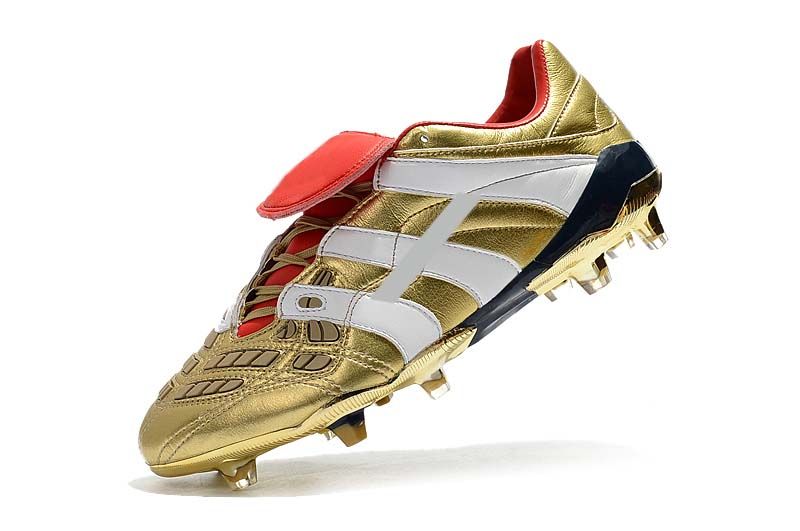 kids gold football boots