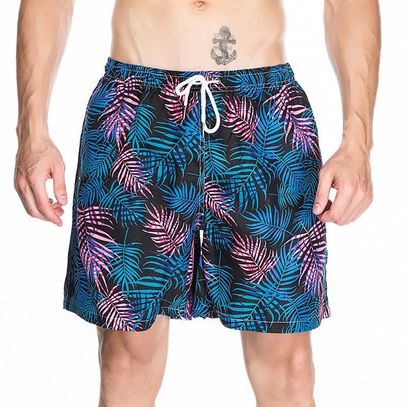 2018 New Arrivied Summer Hot Men Surf Shorts de playa Hombres Quick Dry Printing Board